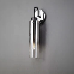 Chelsea Slim Black & Smoke Glass Fade Single Wall Light 7 Chelsea Slim Black & Smoke Glass Fade Single Wall Light -Housingunits 8867e7dfe43d59720887d3241a753773