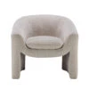 Chelmont Crunch Natural Fabric Lounge Chair