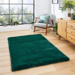 Super Teddy Green Rug Collection