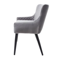 Toby Grey Velvet Sofa Dining Bench 5 Toby Grey Velvet Sofa Dining Bench -Housingunits 8976171e1c306ba0821cf32f374d5f1e