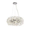 Avezza Chrome Crystal Pendant Light 60cm