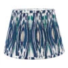 Ezra Ocean Blue Patterned 35cm Shade