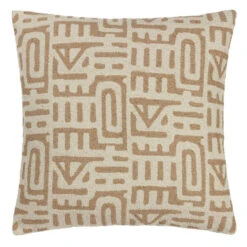 Samos Nougat & Toffee Woven Jacquard Boucle Cushion -Housingunits 8b4851e83ef68fd52f56ac41991bfa03