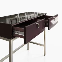 Frank Olsen Lyra Plum Black Console Table -Housingunits 8b6430367cfbab28a532ff25b5edf8bd 1