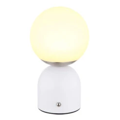 Mystic White Opal Table Lamp -Housingunits 8b85ae890686501cb889eeb05deca3b5