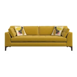 Orla Kiely Arklow Clara Sunflower Fabric Extra Large Sofa