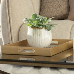 Drops Large Green Planter