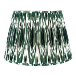Ezra Racing Green Patterned 35cm Shade