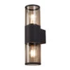 Mauve Anthracite 2 Light Outdoor Wall Light