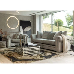 Metz Square Smoked Glass End Table -Housingunits 8d3235932e77ba91fe5262821c8b33b4