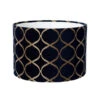 30cm Trellis Indigo Drum Shade
