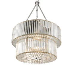 Eichholtz Infinity Double Nickel 6 Light Pendant -Housingunits 8dff3dbce5d352ffa0a3560691a7985a