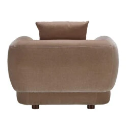 Serenity Brown Fabric Armchair -Housingunits 8e89621ec077695bff19da1f58f0bf73