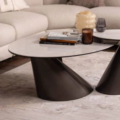 Glass House Brann Ceramic Coffee Table