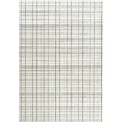 Oslo Check Cream 200cm X 290cm Rug
