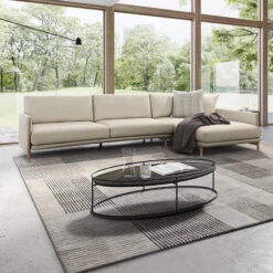 Calligaris Zen Brown Brush Strokes Rug