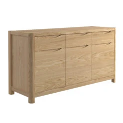 Stockholm Light Oak 3 Door 3 Drawer Sideboard 9 Stockholm Light Oak 3 Door 3 Drawer Sideboard -Housingunits 90ec09978781c7f551148fbd225ab13b