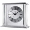Hamilton Silver Mantel Clock