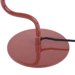 Twist Red Ochre Enamel Table Lamp -Housingunits 9232a8c059b500616a2a3ac688a55be8