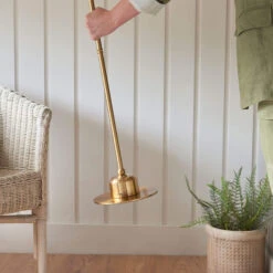 Burley Brass USB Charging Floor Lamp Base -Housingunits 93a840862de4f1eb1f2b874acbd20b0f 1