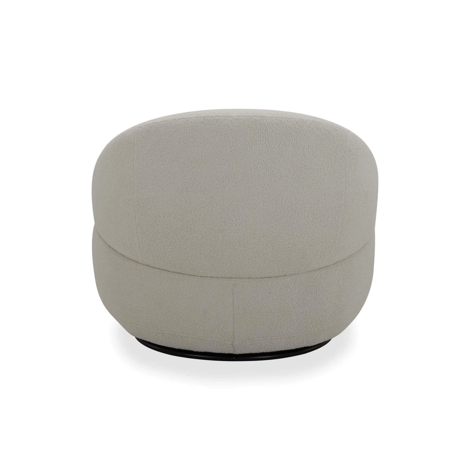 Rondo Ivory Boucle Fabric Swivel Chair 6 Rondo Ivory Boucle Fabric Swivel Chair - Image 6