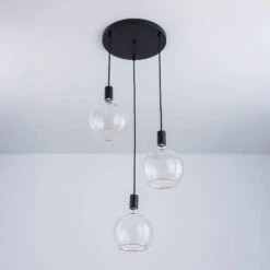 Aura Black 3 Light Pendant Light Collection -Housingunits 94cc69518acc981a9ba074fcf642e8ba 1