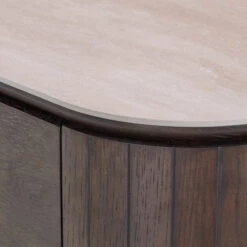 Belfort 180cm Brown Faux Travertine Sideboard -Housingunits 9542fdd319d7a65cde1a100fceef8e6c 1