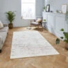 Creation Circles Beige & Silver 160cm X 230cm Rug