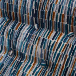 Miramar Blue & Ochre Patterned Velvet Fabric Accent Swivel Chair -Housingunits 964dacfef44a17f51ea81306240cffe5