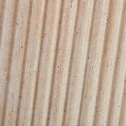 Albana 120cm Round Travertine Effect Dining Table & 4 Comfort Mink Dining Chairs -Housingunits 96aacc8cece0f491672f75225d90520b