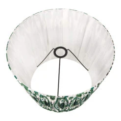 Ezra Racing Green Patterned 35cm Shade -Housingunits 96fdeaecb9f1529b33d27a4e1fc7f0b4