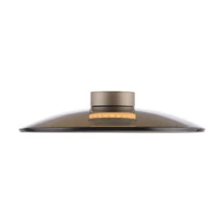 Luna Bronze & Dark Amber Glass 50cm Flush Ceiling And Wall Light 11 Luna Bronze & Dark Amber Glass 50cm Flush Ceiling And Wall Light -Housingunits 96fe5208643d0cb8f61609af34c7aa79