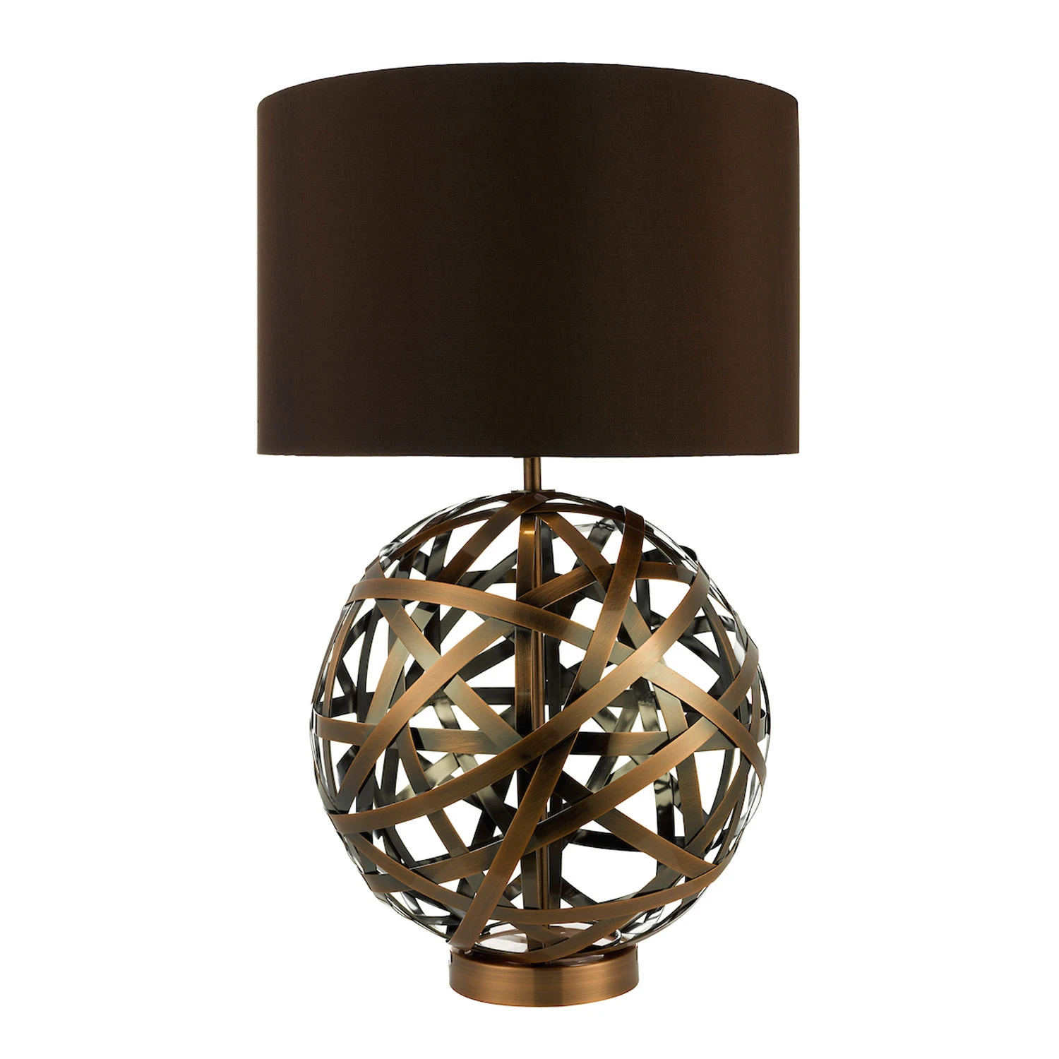 Laura Ashley Voyage Copper Ball Table Lamp 1 Laura Ashley Voyage Copper Ball Table Lamp