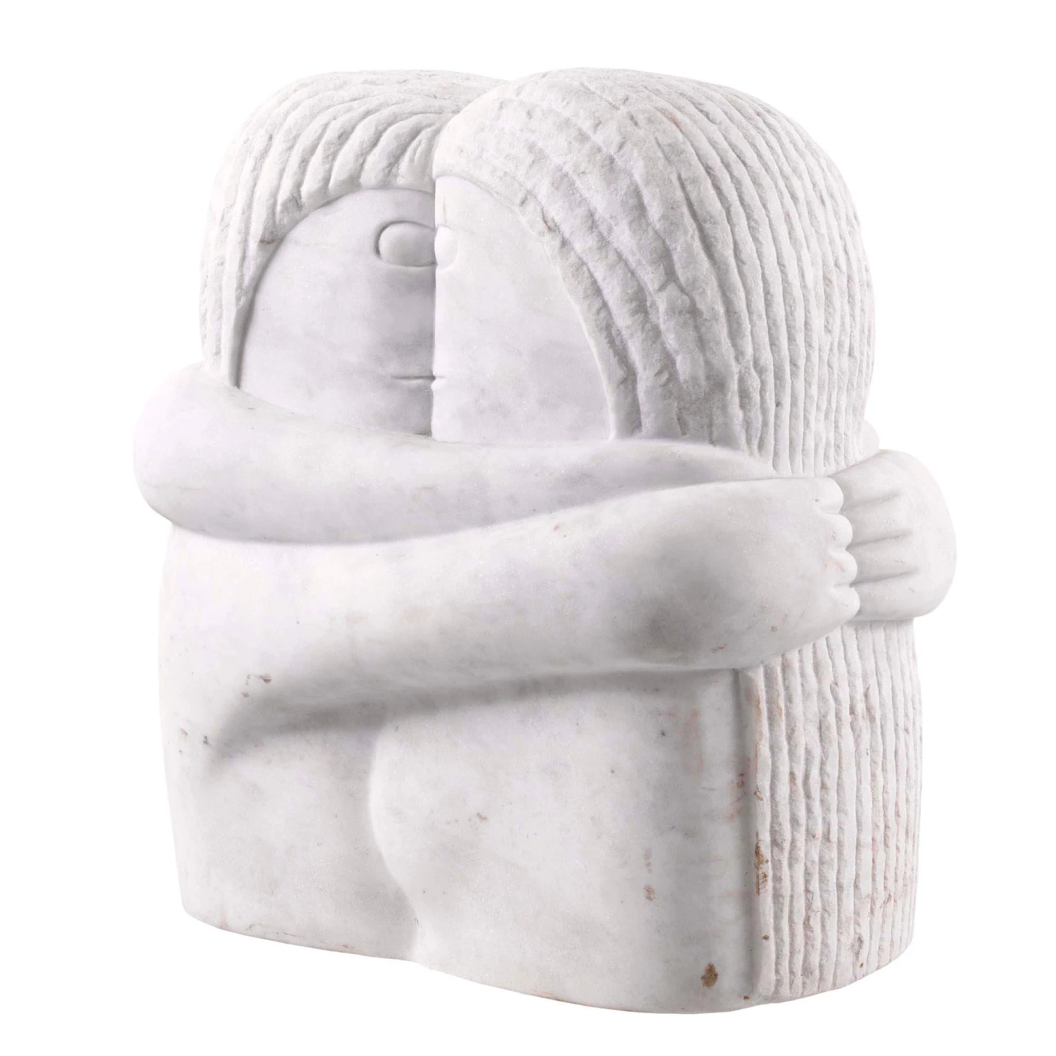 Eichholtz Love Couple White Marble Ornament 3 Eichholtz Love Couple White Marble Ornament - Image 3