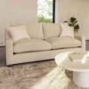 Haddon Como Egret Beige Fabric 3 Seater Sofa
