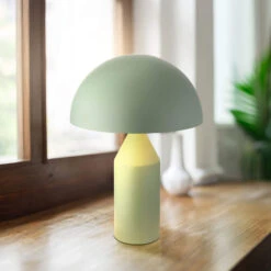 Freya Soft Green Table Lamp
