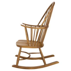 Ercol Chairmakers Wooden Rocking Chair 6 Ercol Chairmakers Wooden Rocking Chair -Housingunits 97ad33a91703f985ab5e68e55f68b596