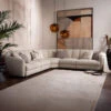 Glass House Lumen Cashmere Fabric Corner Sofa