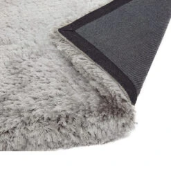 Plush Shaggy Silver 200cm X 300cm Rug -Housingunits 982fc1ebf86688ec360dd7f6dbdec028