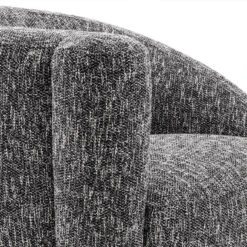 Eichholtz Colin Left Hand Swivel Chair In Cambon Black Fabric -Housingunits 984dcaba053a5419bbcbab72d5e31a06