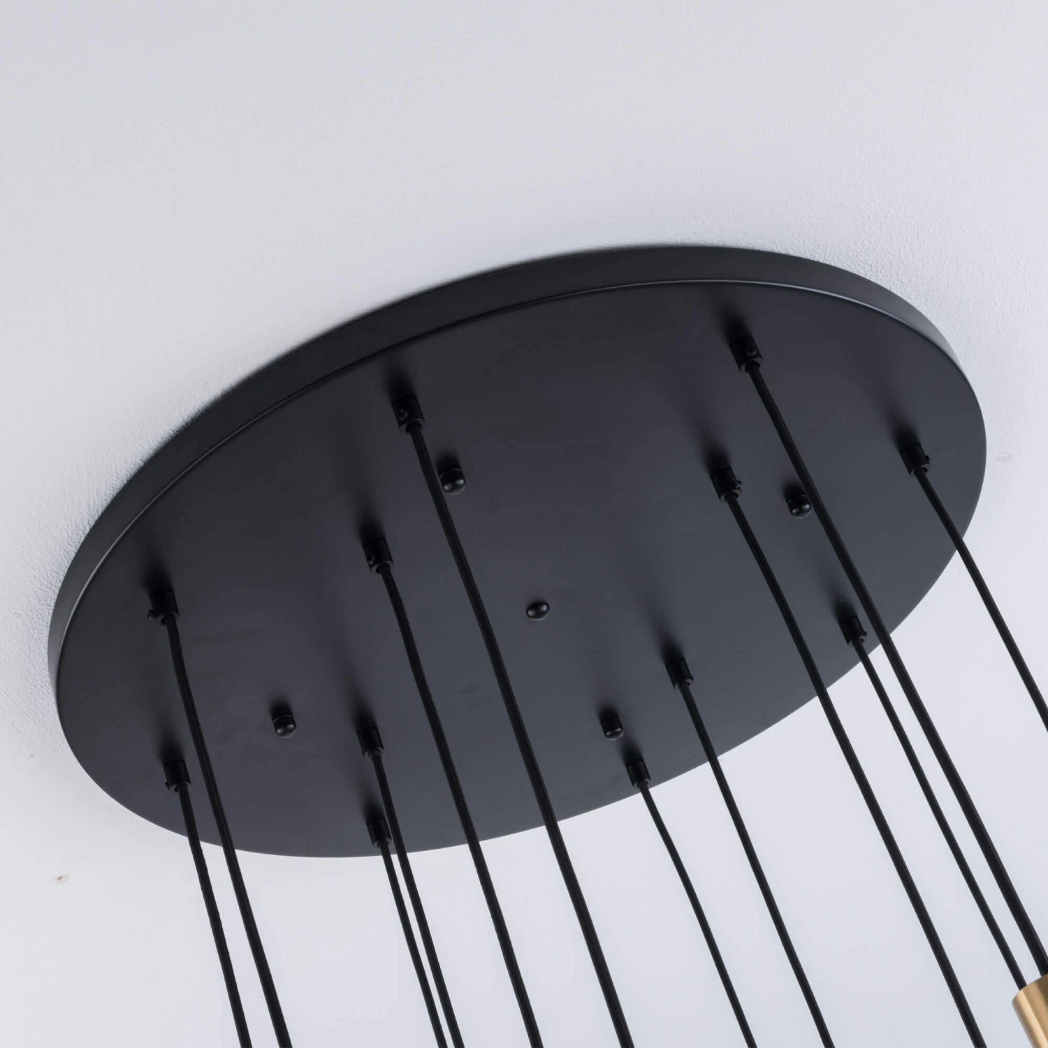 Aura Gold 12 Light Ceiling Plate 4 Aura Gold 12 Light Ceiling Plate - Image 4