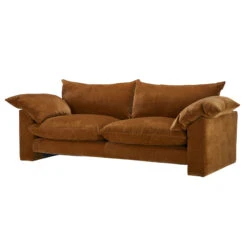 Sabrina Dusk Cinnamon Fabric Large Sofa -Housingunits 99a4b543b6c13412a86069e4704d909f