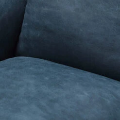 Manhattan Blue Leather Relaxa Lounge Chair -Housingunits 9a36ae247184c3b1d6ace55a6e269292 1