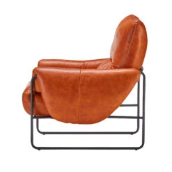Bronx Tan Brown Leather Lounge Chair -Housingunits 9c208b431d2ebdfbbacf335646cd7e57
