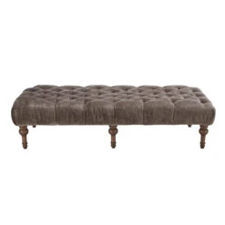 Alexander & James Viceroy Berlin Lichen Buttoned Footstool