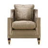 Duresta Trafalgar Byzantium Gold Fabric Armchair