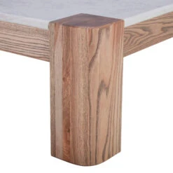 Tivoli Brushed Oak Coffee Table With Marble Top -Housingunits 9d6888205e5d5e91263f7109ddb7cdfe