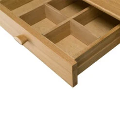 Ercol Teramo Oak 2 Drawer Dressing Table & Mirror -Housingunits 9d9bad27619403ab964e6207686c03a1