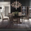 Medina High Gloss 160cm Extending Dining Table