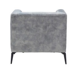 Clarence Steel Grey Fabric Armchair -Housingunits 9edf7c1454c013c60adb5cd616c1037e